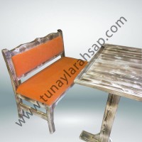 sr0071 Melis Ahşap Sedir Takımı